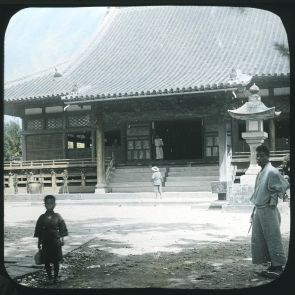 Isahaya Nagasaky mellett, Shinto templom