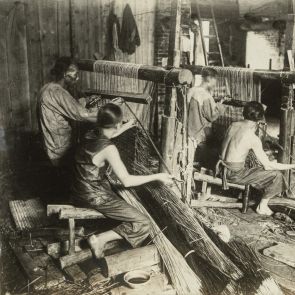 Kantoni gyékényfonók