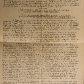 Sheets from the newspaper "Fővárosi Tudósító" of 14.04.1931