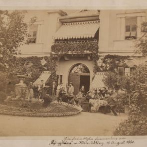 Garden party in Kistétény