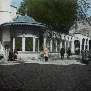 Constantinople, the fountain of Şehzade Mosque