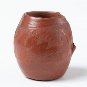 Jar-shaped pot