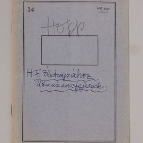 "Purple booklet": for Ferenc Hopp's biography, chapter of his trips