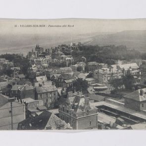 O. Seitz képeslapja Hopp Ferencnek Villers-sur-Mer-ből