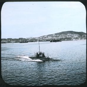 Submarine in 1907