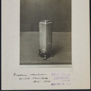 Díszedény, rekeszzománc