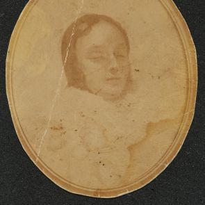 Baktay nagymamája, Clementina d'Albon fényképe