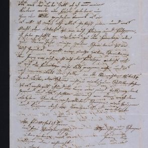 Letter of Franz Lux, brother-in-law of Ferenc Hopp, from Fulnek