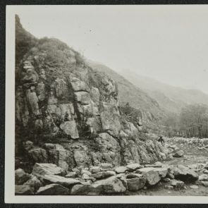 Sziklás völgy a Nagy Fal közelében, Nankou-hágó