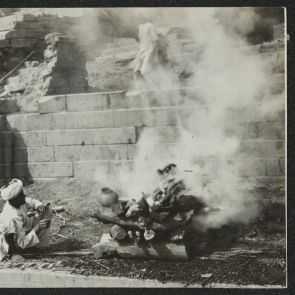 Cremation in Benares (Varanasi)