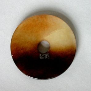 Disc, bi with the inscription Emperor Qianlong (1736–1795)