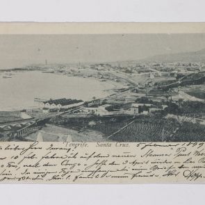 Ferenc Hopp's postcard to Henrik Jurány from Tenerife