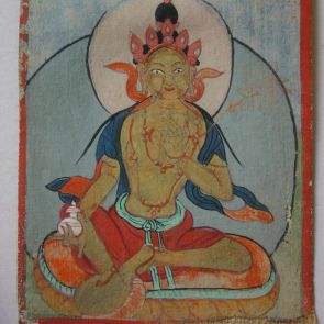 One of the "Twenty-One Tārā Goddess" series