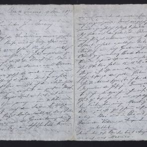 Hopp Ferenc levele Jurány Henriknek Rio de Janeiróból