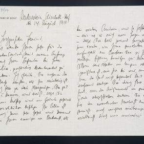 Letter of a certain Dr. Szily from Bad Gastein
