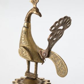 Peacock-shaped perfume holder