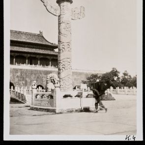 Marble column in front of Tiananmen Gate, Beijing