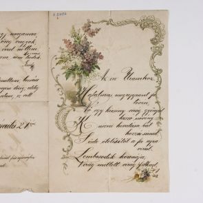 Gizi levele Hopp Ferencnek Budapestről