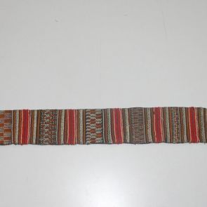 Belt with embroidery