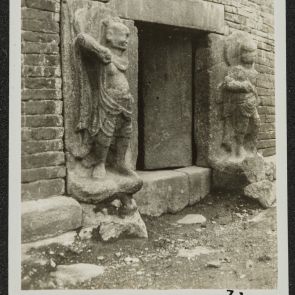 Entrance to a Tang-era stupa, Keishu (Keishōhoku-dō), Korea, 1936