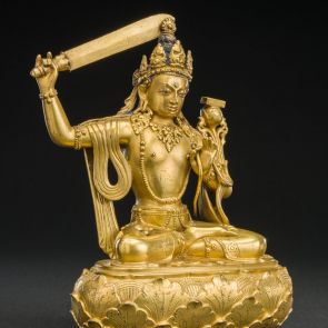 Manjushri bodhisattva, the God of Transcendent Wisdom