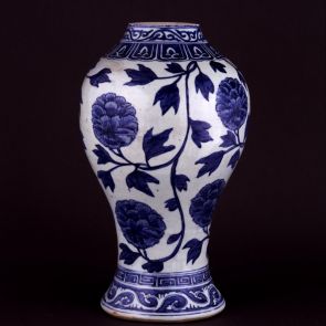 Meiping vase with peonies