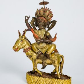 Srídévi dharmapála, a "Győzedelmes Istennő" tanvédő isten