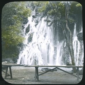 Tamadare Waterfall in Mount Hakone