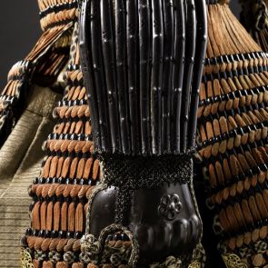 Armoured sleeve of a samurai armour