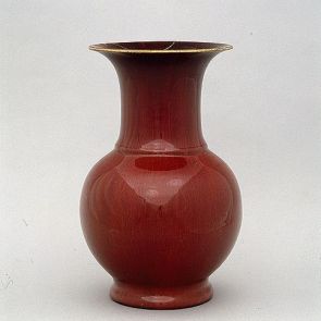 Vase with a wide neck