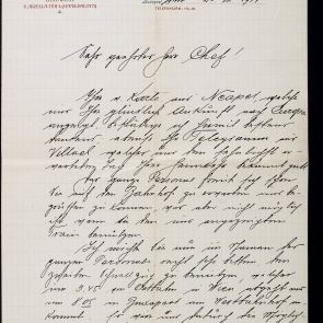 Félix Aladár levele Hopp Ferencnek Budapestről
