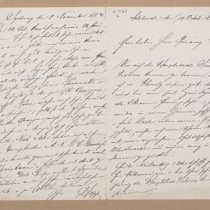 Ferenc Hopp's letter to Henrik Jurány from Adelaide