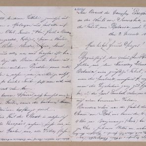 Ferenc Hopp's letter to [Gyula] Singer, written on his journey on the sea from Batavia (Jakarta) to Singapore