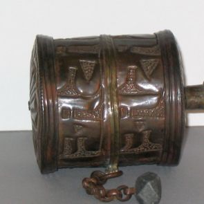 cylinder of a prayer wheel