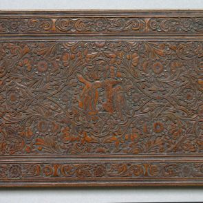 Carved box-cover