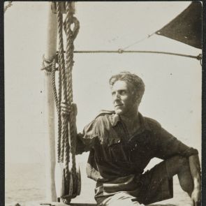 On the way home aboard the steamship Carla